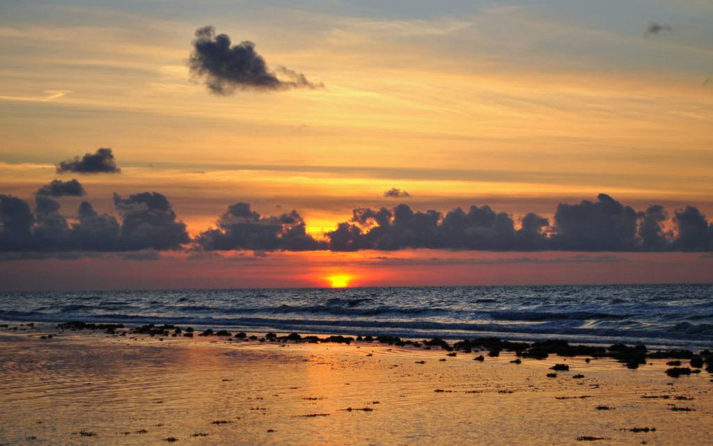 Photo of a sunrise