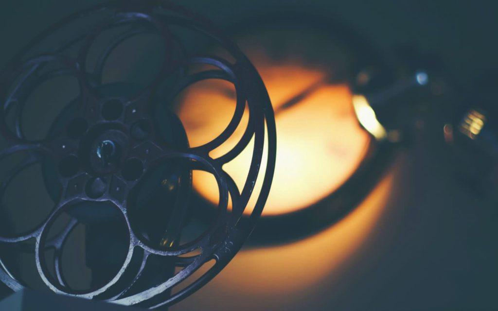 Film projector reel