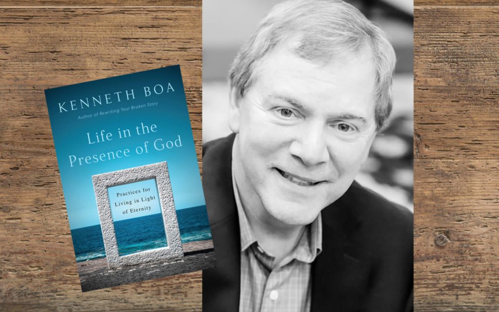 Photo of book cover and author Kenneth Boa
