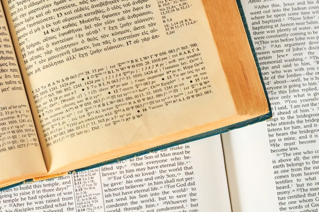 Agape Love in English and Greek Bibles