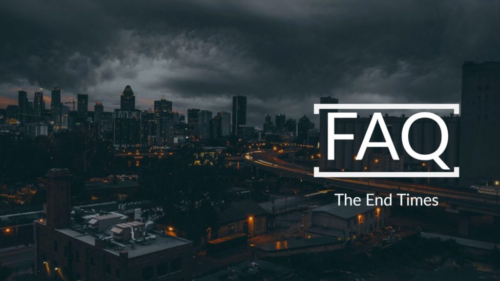Image of darkness hovering over a city