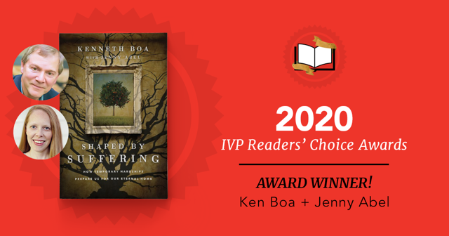 “Shaped by Suffering” Wins IVP Readers’ Choice Award
