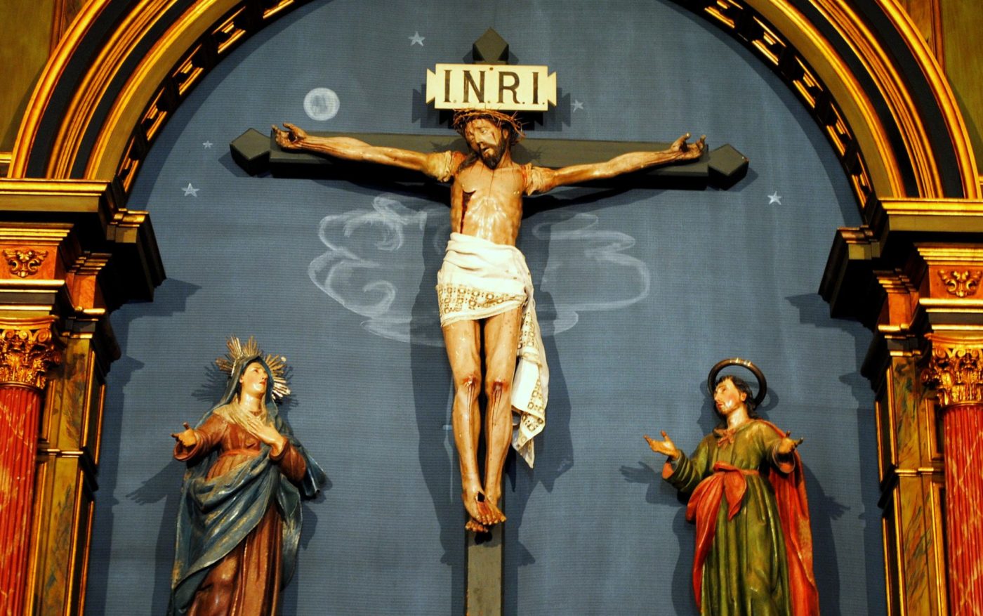 Image of the crucified Christ