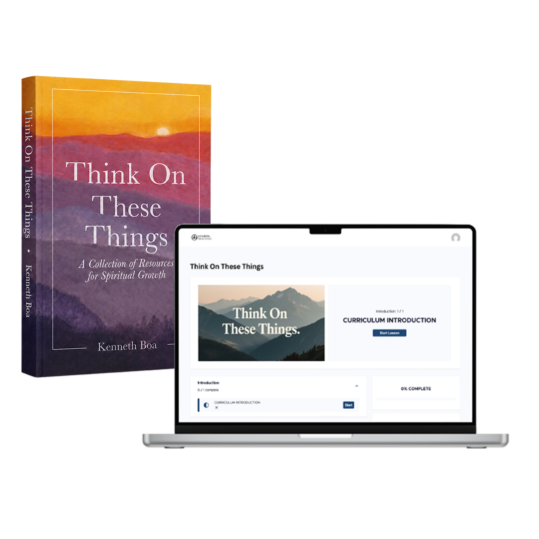 The Think On These Things digital study companion course on ReflectionsU